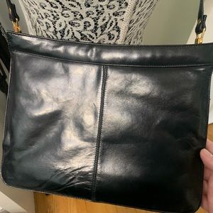 Vintage Roel handbag in black leather